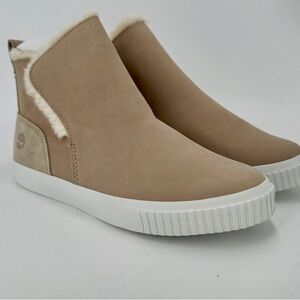 Timberland Women's Skyla Bay Pull-on Warm Lined Ankle Boot Sneakers Lt Grey 8.5